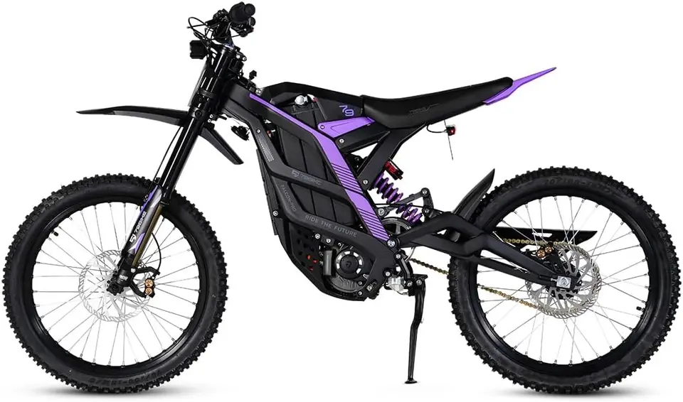79BIKE Falcon Pro Electric Dirt Bike 72V 8500W Mid Central Motor Fast Electric Dirt E Bike for Adults