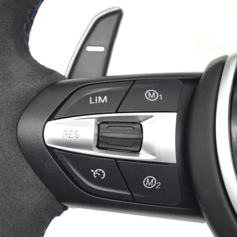 For BMW T-shaped semi-suede steering wheel without airbags (3 Series)