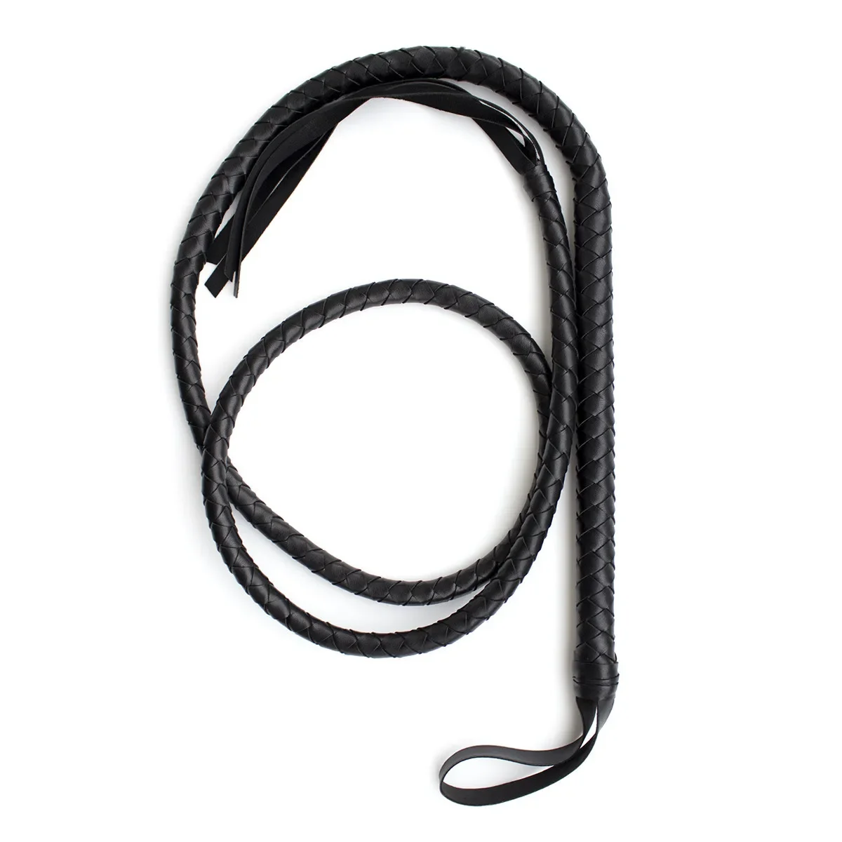 New black bullwhip 190cm