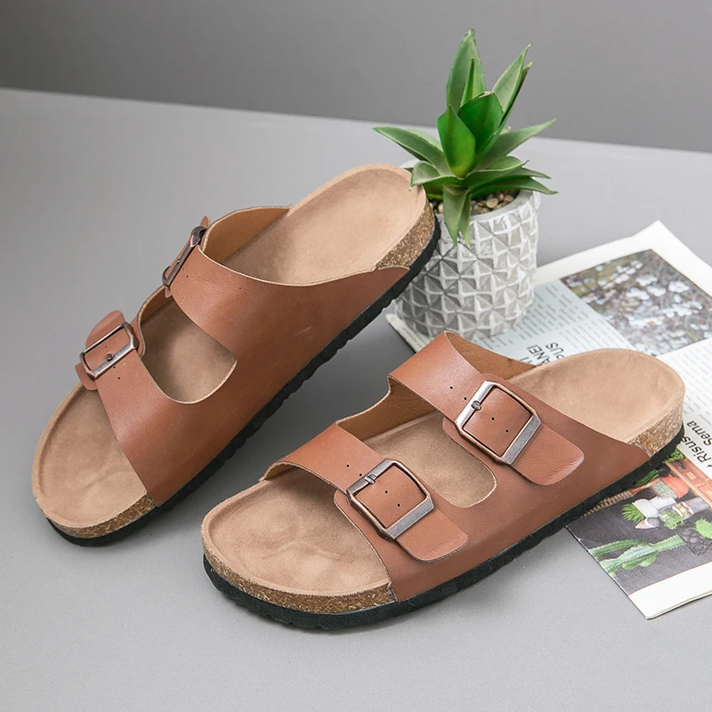 2023 Women Slippers Unisex Beach Shoes Buckle Thick Sole Open Toe Men Flip Flops Hiking Shoe Fashion Roman Sandal Gladiator Shoe