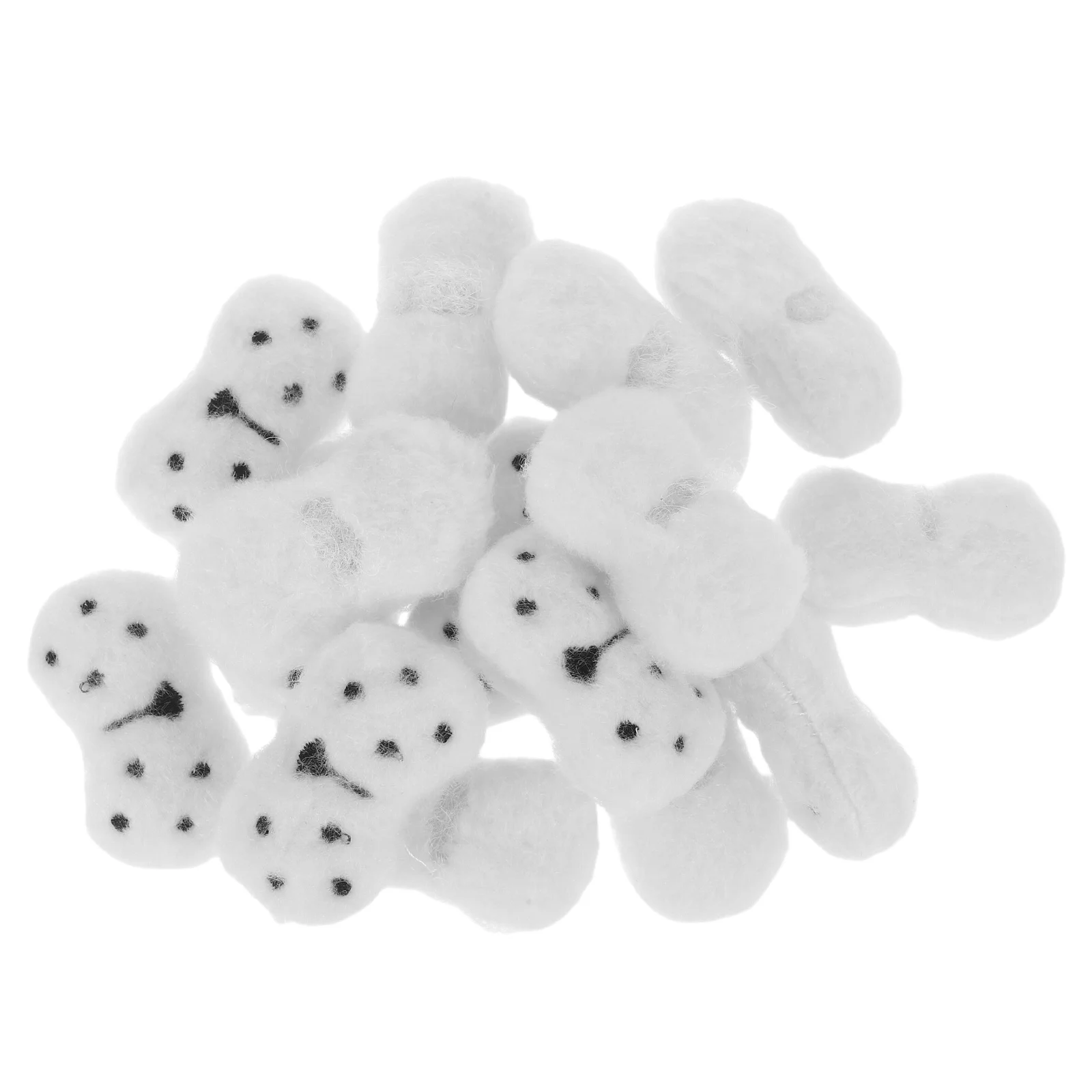 

15 шт. безопасный нос для вязаных крючком животных, мягкий тканевый нос для изготовления мягких медведей, собак, животных, принадлежности для рукоделия, аксессуары для вязания крючком