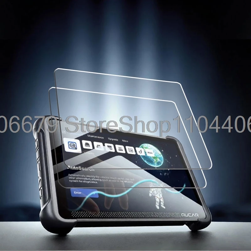 2pcs PET Screen Protector for THINKSCAN689BT/MUCAR 892BT/ VO8  8-inch Protective film