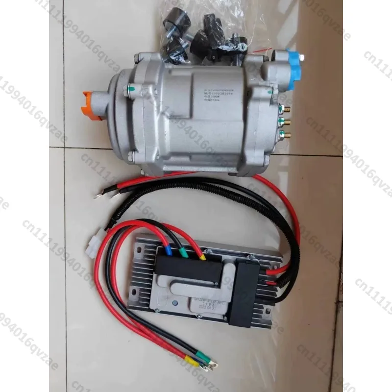 Truck RV Modified Parallel Universal 12/24/48 V Parking Air Conditioner Electric Compressor with Controller