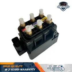 Air Suspension Solenoid Valve Block For Audi Q7 Jeep Grand Cherokee Porsche Cayenne Panamera Ram 1500 Tesla S Touareg Volvo XC60