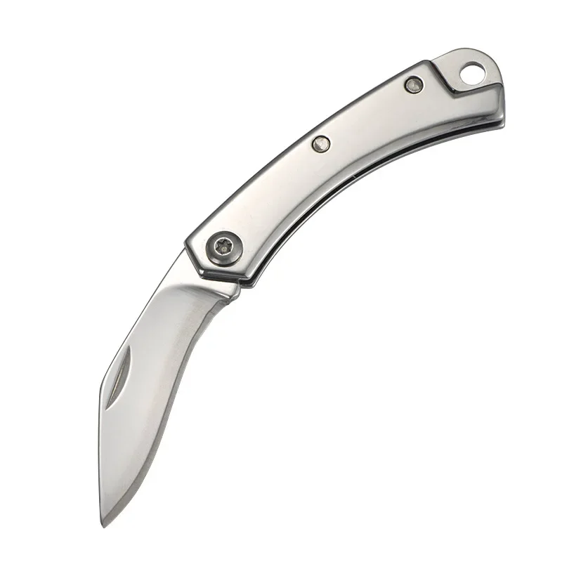 กระเป๋ากลางแจ้ง EDC Multi-Function ตัดเครื่องมือ MINI SHARP แบบพกพารื้อถอน Express ผลไม้มีด E Self-Defense Key CHAIN เครื่องมือ
