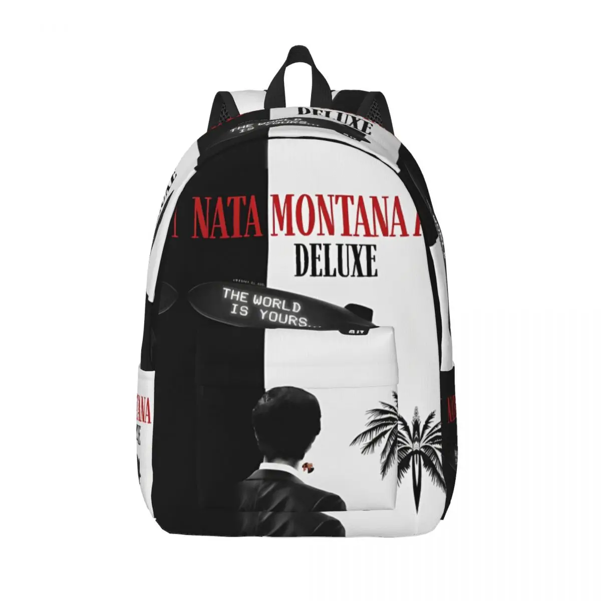 Natanael Cano nata Montana Backpack for Men Women Cool Student Work Daypack Laptop Computer Canvas Bags Lightweight