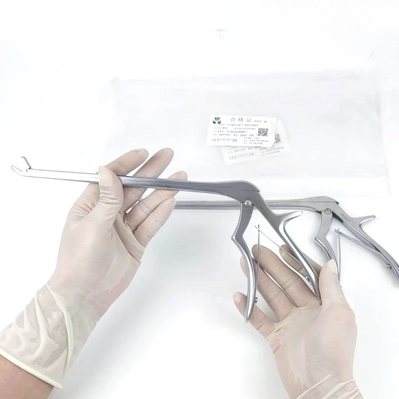 Pinzas pélvicas médicas Pinzas para morder pélvico de 220 mm Pinzas pélvicas tipo pistola