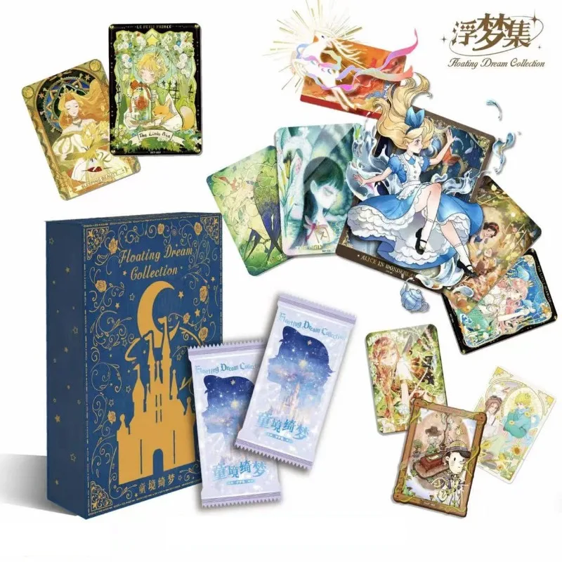 

Meng Ji Tong Jing Qi Meng Card Белоснежка Принц Золушка Сказочное Искусство Аниме Периферийные Коллекционные Карты Праздничные Подарки Игрушки