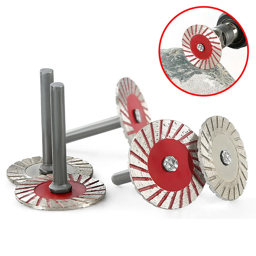 1pcs Stone carving 40mm blades Mini Diamond Saw Blades Disk Cutting Turbo Disc with Thread