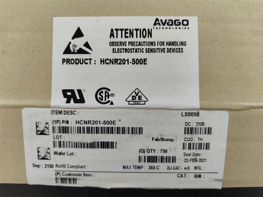 HCNR201-500E Capa protetora