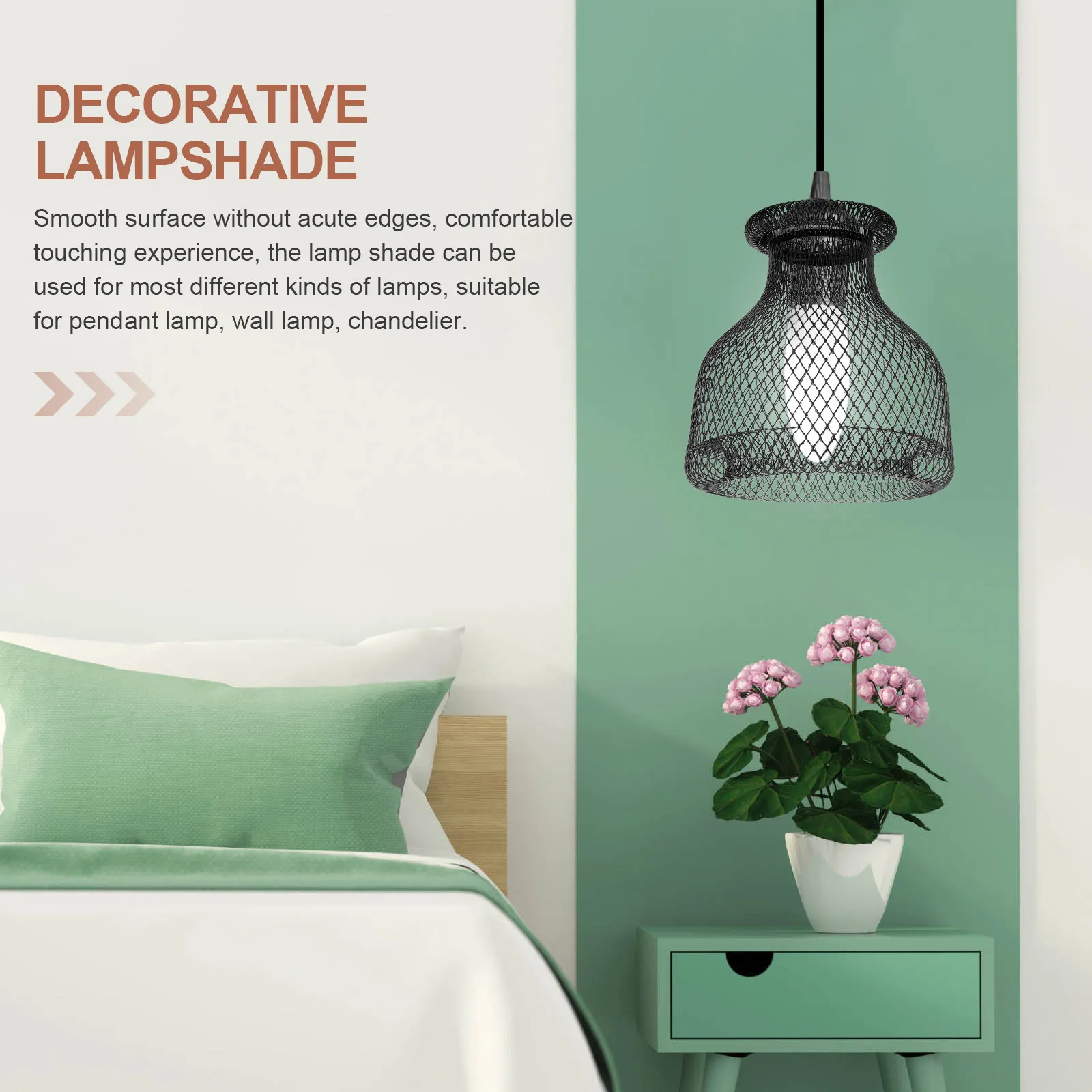 

Винтажный металлический абажур, легкий, компактный, для настенных светильников и люстр, декоративный, сменный.