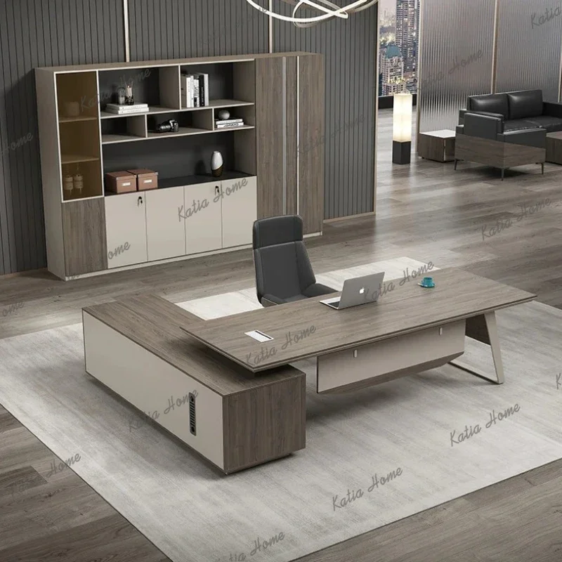 Factory Direct Large Laptop Office Desks Standing Storage Executive Stand Computer Desks Pc Drawers Biurko Komputerowe Home Offi