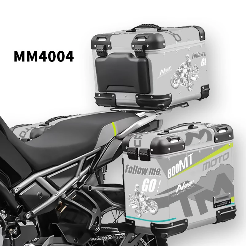 

Motorcycle Stickers TailBox For CFMOTO 450MT 450 MT Ornamental Sticker Suitcase Decal Set Aluminum Three Boxes Kit Trunk Pannier
