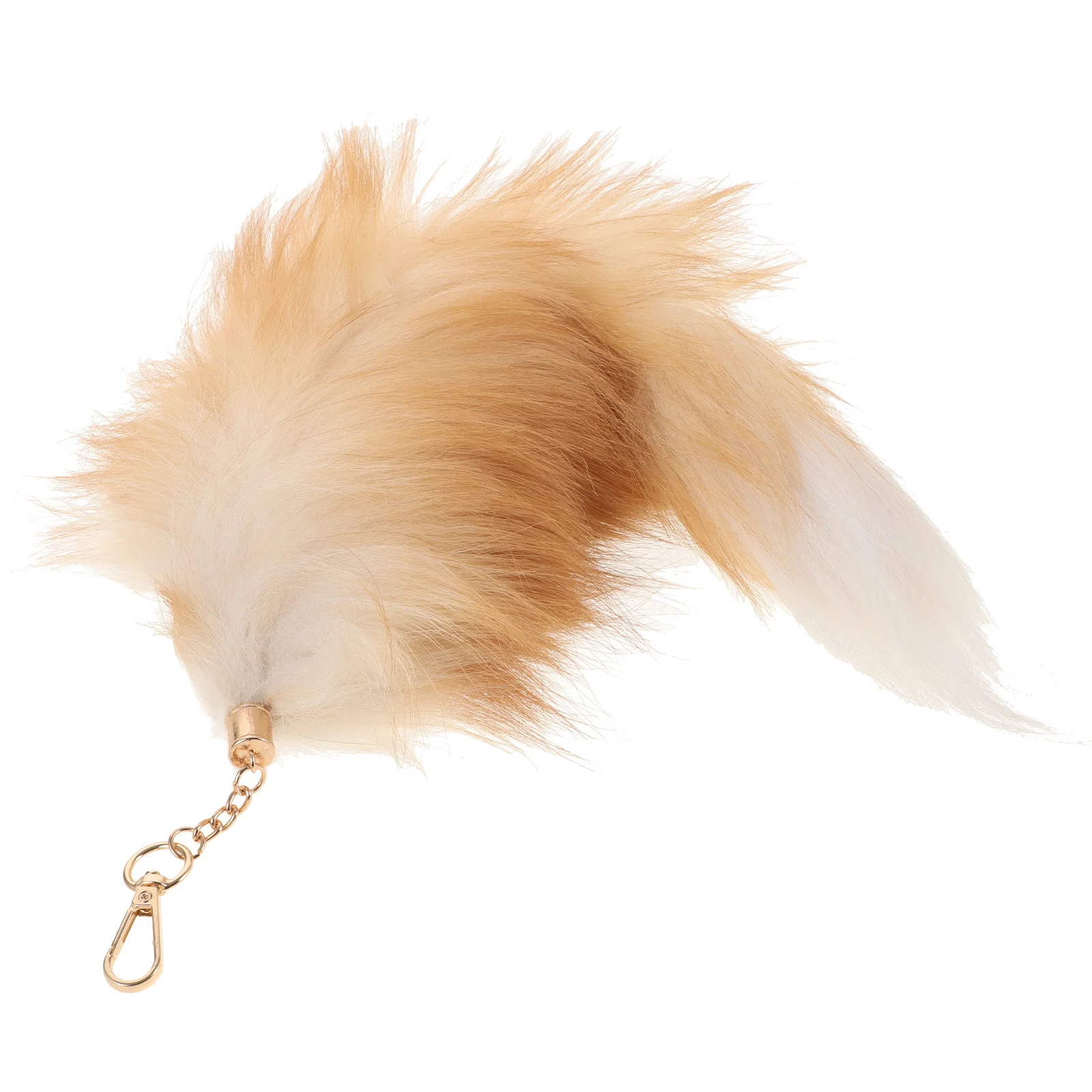 

Imitation Animal Tail Key Ring Pendant Cute Hanging Decor Bag Charm Keychain Accessory Car Mirror Ornament Tail Pendant