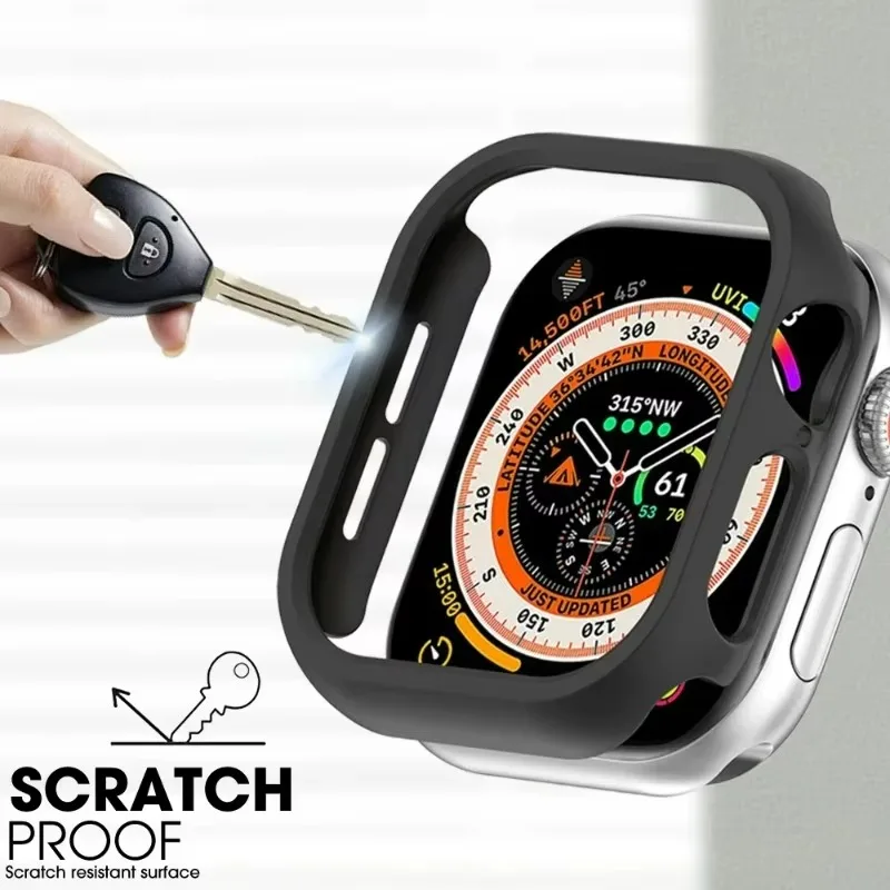 Thin Cover for Apple Watch Series 10 42mm 46mm Protective Bumper Shell Hard PC Frame Protector Case for Iwatch S10 Accessories