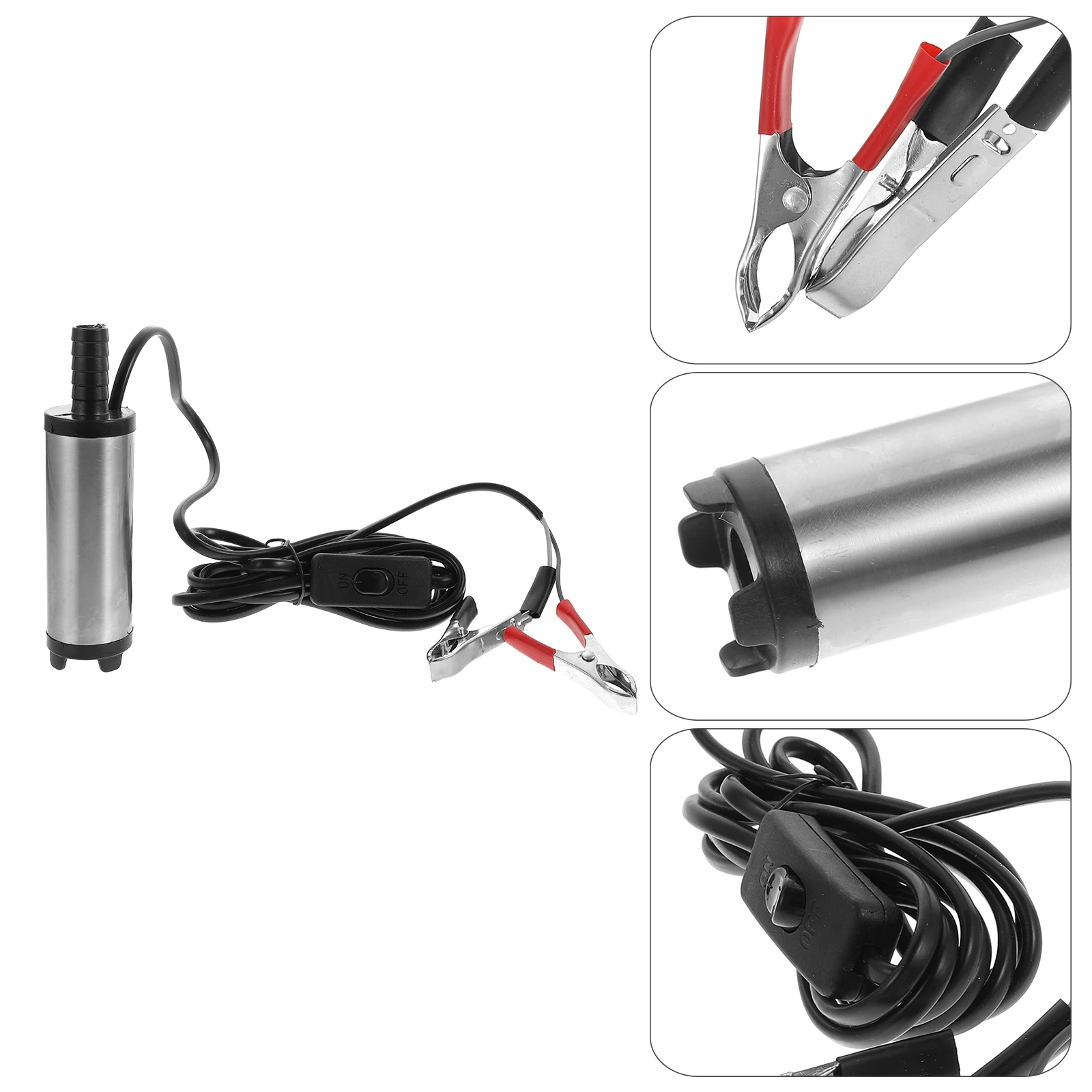 

Micro Pump Submersible Electric Siphon Stainless Pumps Water Well Oil Barrel Long Copper