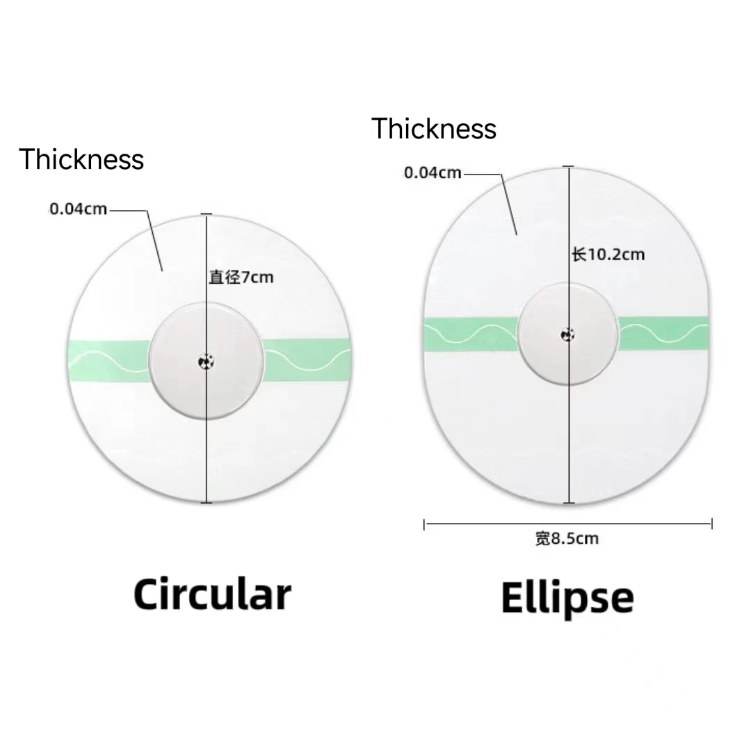 Parche adhesivo transparente a prueba de agua para medidor de glucosa en sangre, sensor de fijación, Freestyle Libre, CGM