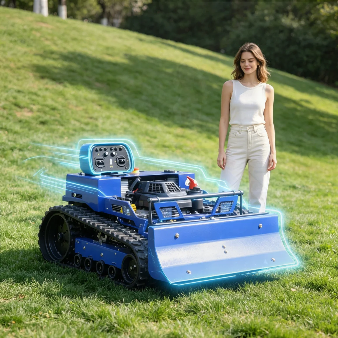 

Customized lawn mowers for sale Robot Lawn Mower Automatic Intelligent Wireless Garden Grass Cutter lawn mowers for sale