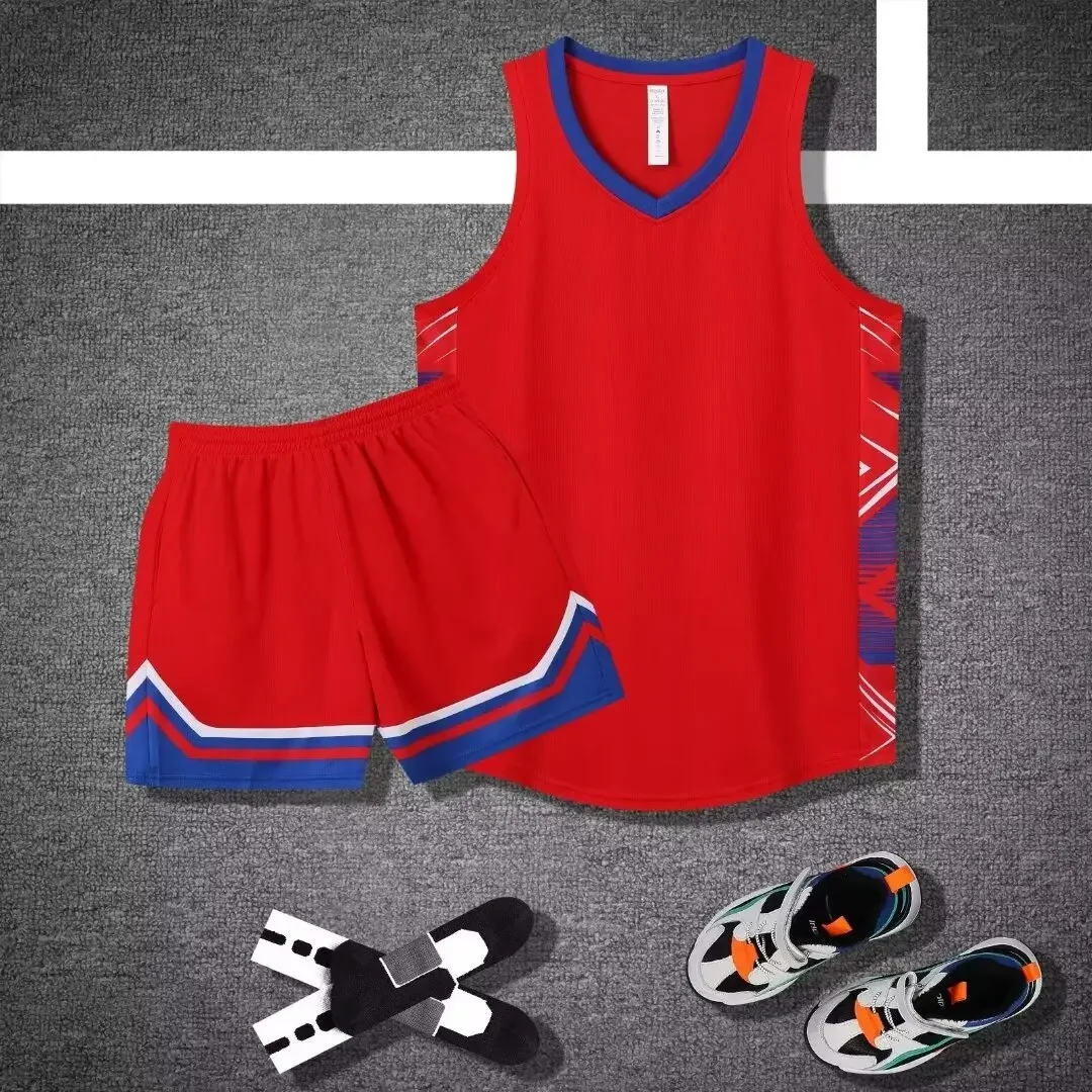 Nuovo 24 25 kit sportivo da uomo Fans maglie da basket uomini e bambini game team manica corta uniforme da allenamento gilet e pantaloncini 1024