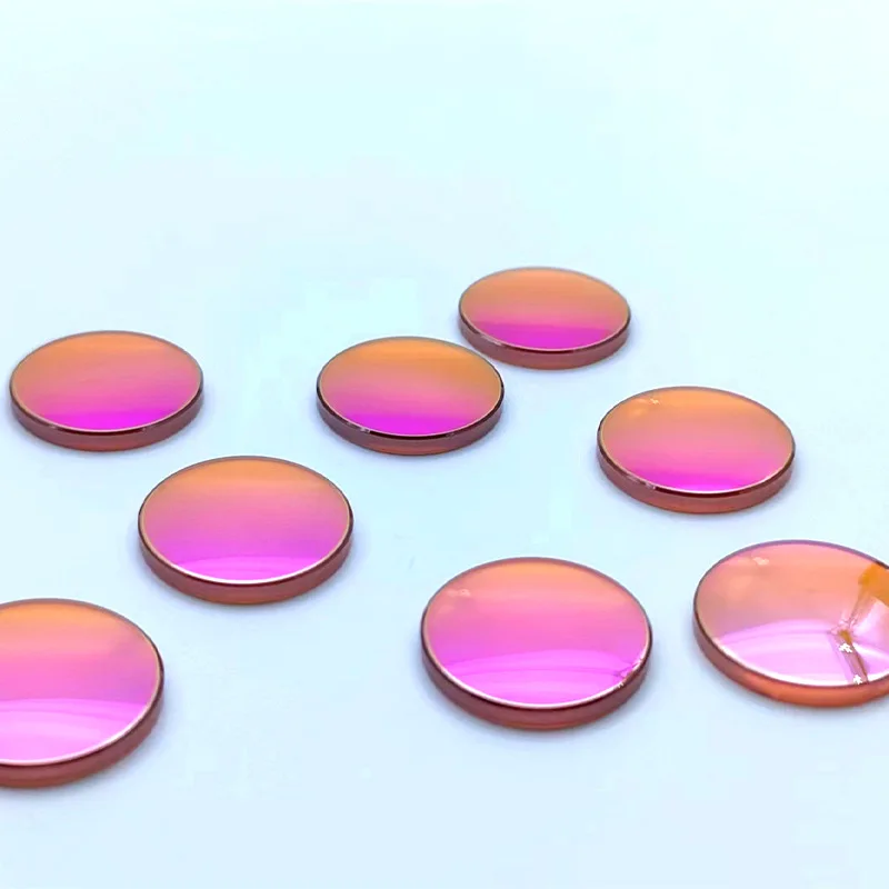 ZnSe Focusing Lens Mirror D 18mm 19mm 20mm Cutting Machine Engraving Machine Focus Lens High Power CO2 Laser Lens