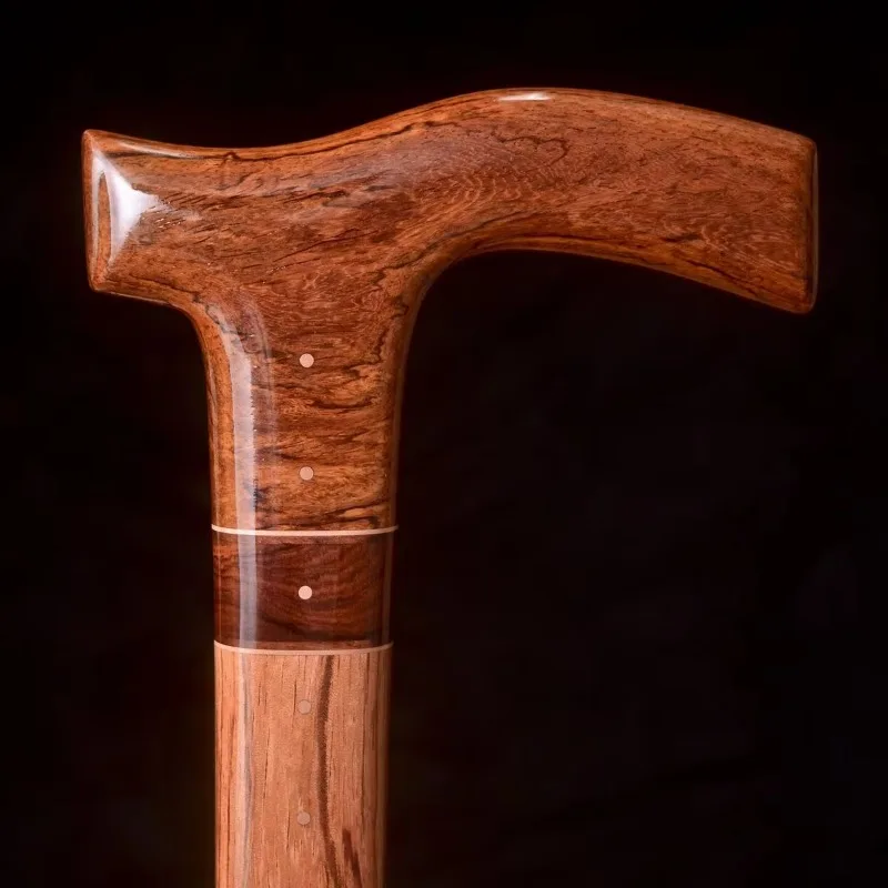 Solid Wooden Modern Walking Stick  for Elderly People Hiking Camping Walks and Perfect Size  Good Quality