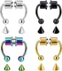 Frauen Gefälschte Piercing Nase Ring Hoop Septum Nicht Piercing Nase Clip Rock HipHoop Edelstahl Magnet Mode Punk Körper Schmuck