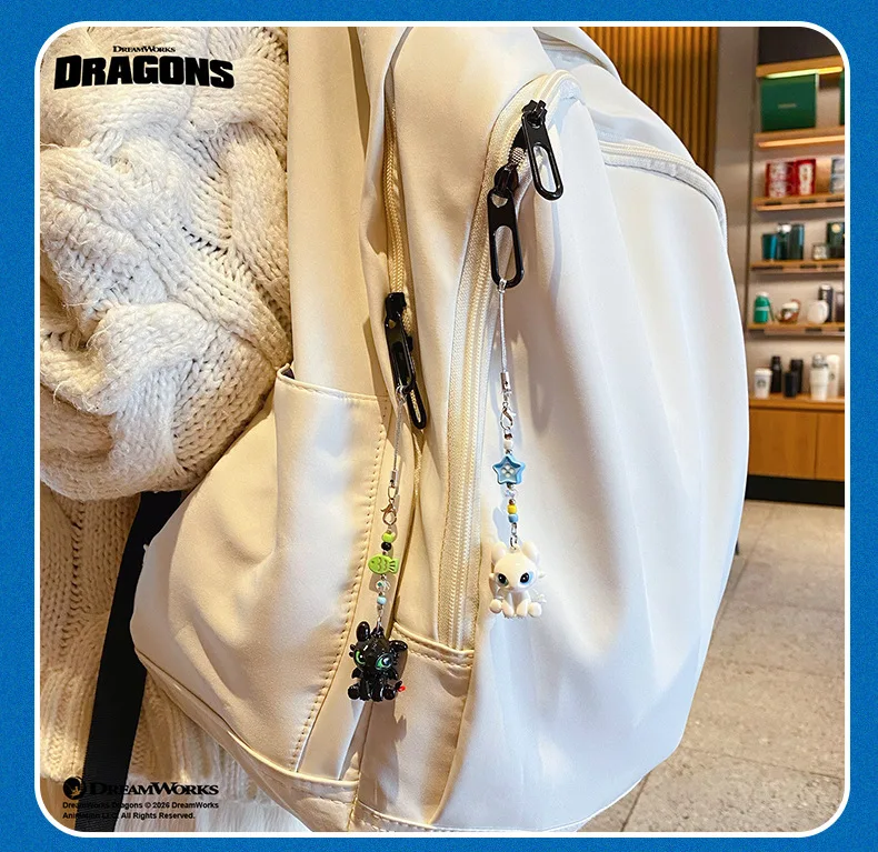 Authentischer Drachenmeister Fliegender Zahnloser Junge Schlüsselanhänger Neuer Taschenanhänger Kleine Accessoires Auto-Schlüsselanhänger Dekoratives Geschenk – Detail 12