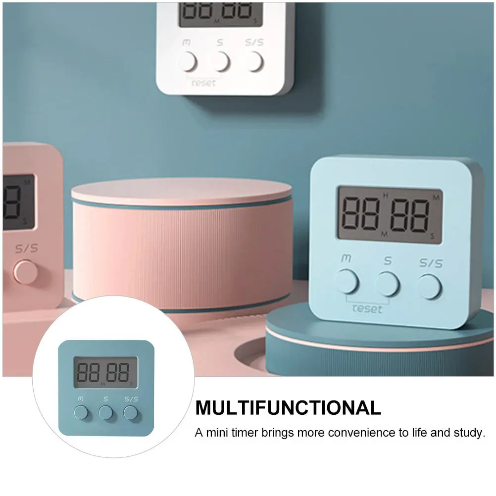 

1pc Cooking Digital Kitchen Timer Countdown For Baking Student Time Management Wind Up Timer Kitchen Supply