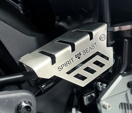 

Suitable for Haojue UHR150 rear wheel pipeline cover modification accessories motorcycle modified line pipe protection cover