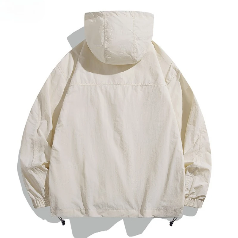 UPF50+ Sun Protection Jacket Men Women Anti-UV Ultra Thin Breathable Hooded Sports Skin Coat Unisex Outdoor Fishing Jackets 2026
