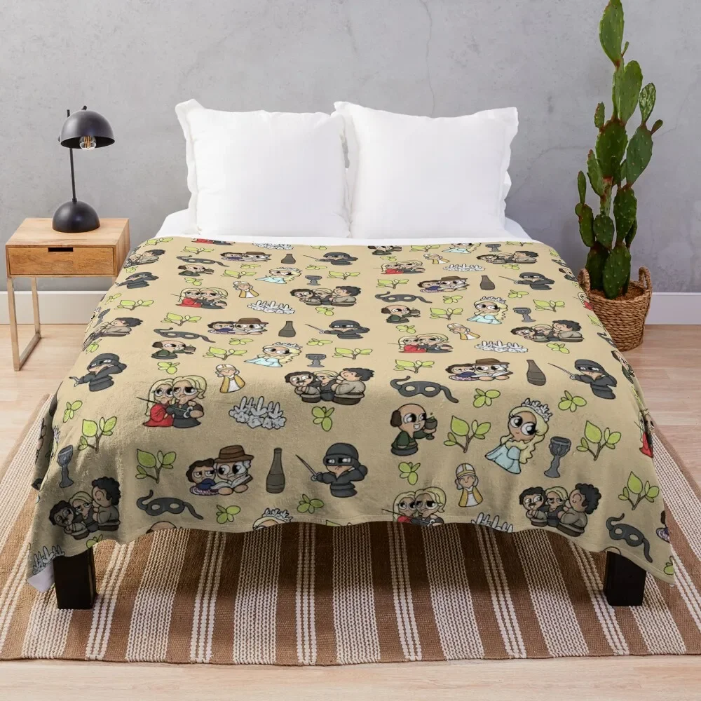 

The Princess Bit Throw Blanket Winter beds Stuffeds Nap manga Thermals For Travel Blankets