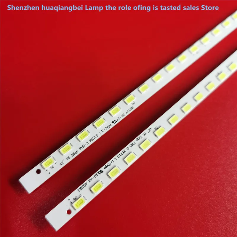 FOR LED backlight strip for Sony KLV-42HX650 42EX410  42V6 Edge FHD-3 3660L-0374A　54CM 55LED  LCD TV backlight bar  left + right