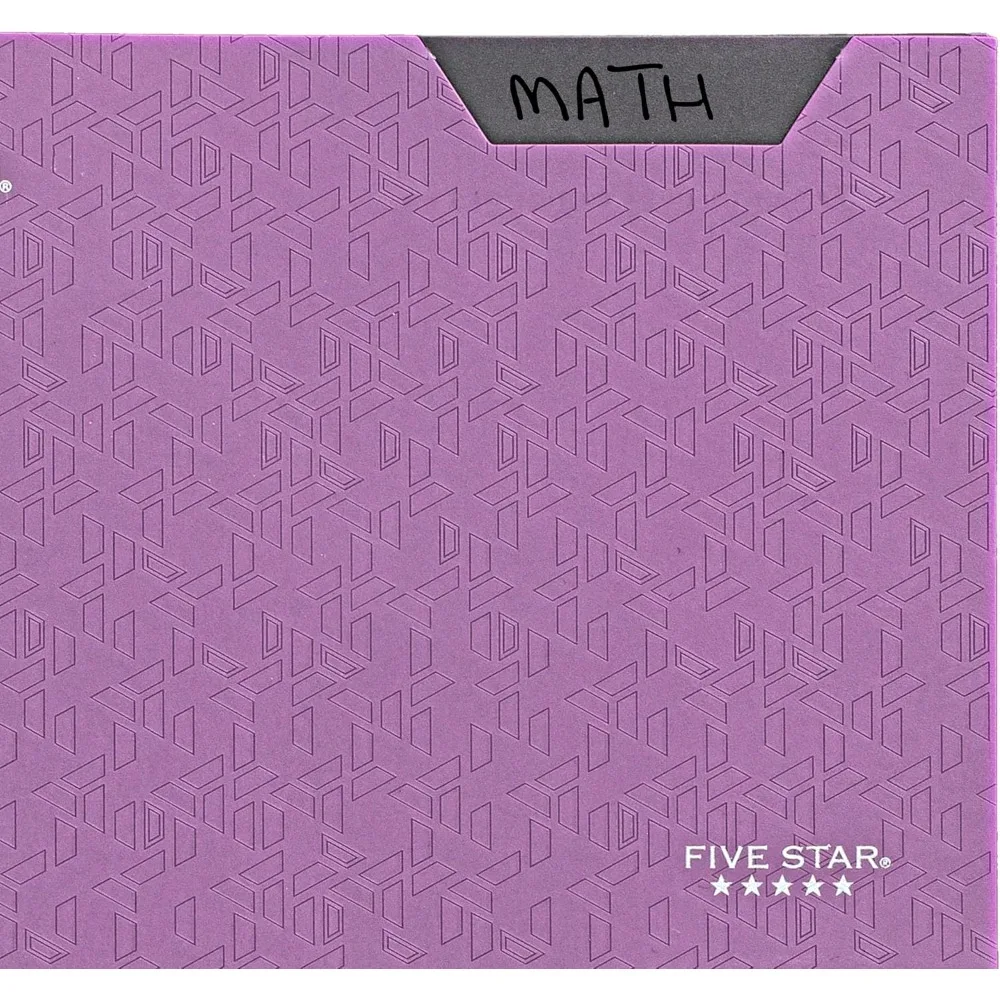 2 Pocket Folder Plastic Poly Presentation Report Cover with Secure Stay Put Tabs and Prong Fasteners for 8.5 x 11 Letter Size Paper School Office Supplies Organizer Binder Portfolio Document Holders in Amethyst Purple view 6