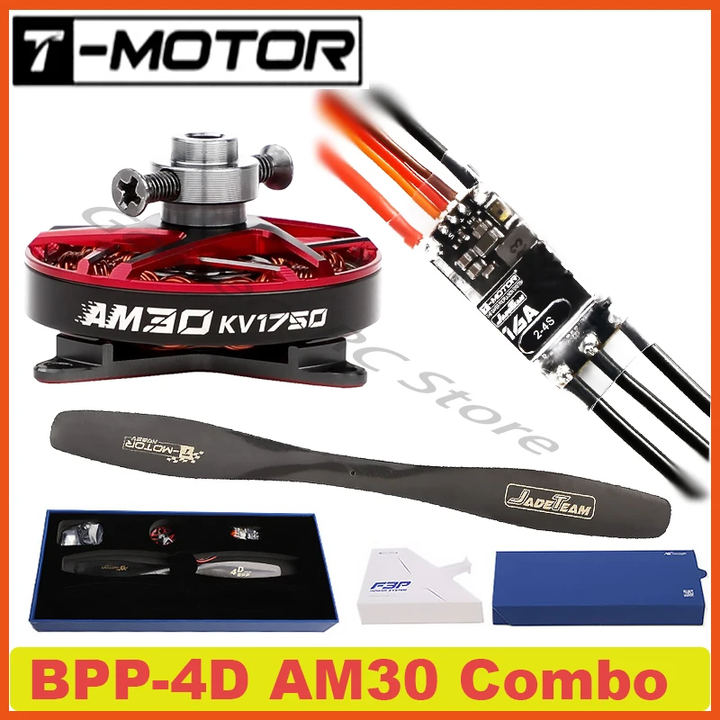 T-MOTOR BPP-4D konkurs AM30 combo F3P kryty zestaw 1450KV