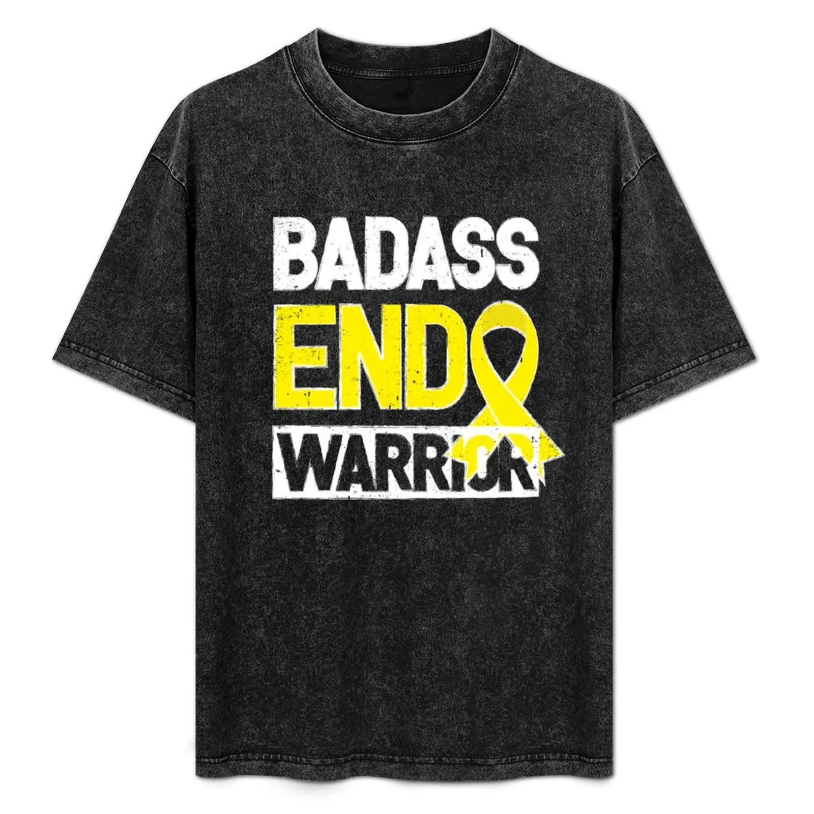 

Футболка Badass Endo Warrior с информацией о эндометрии, мужские повседневные футболки для мужчин, белая футболка
