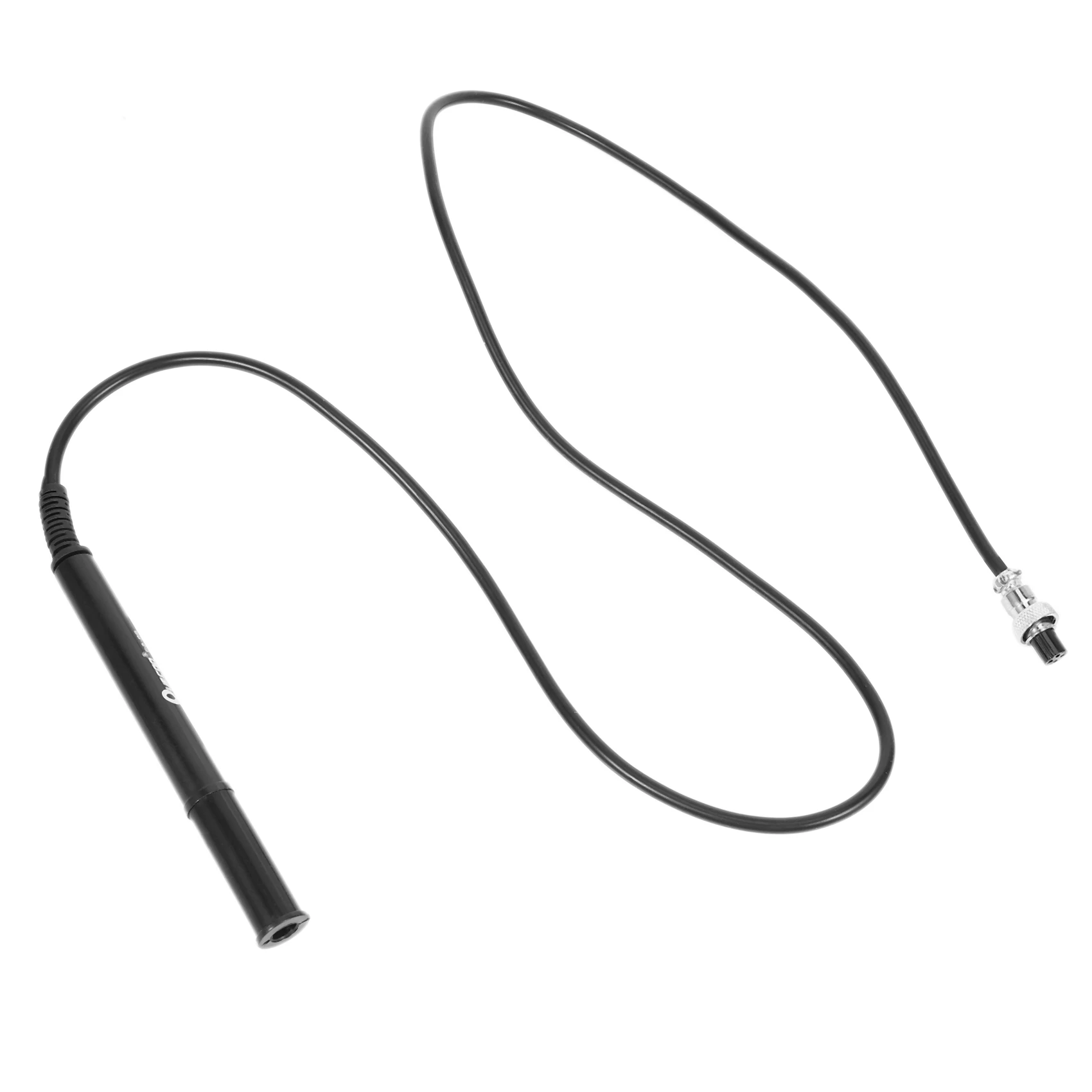Mango de plástico T12-P9 para estación de soldadura eléctrica digital OLED/LED para puntas de soldadura T12 Mango de enchufe de GX12-4 pines, negro