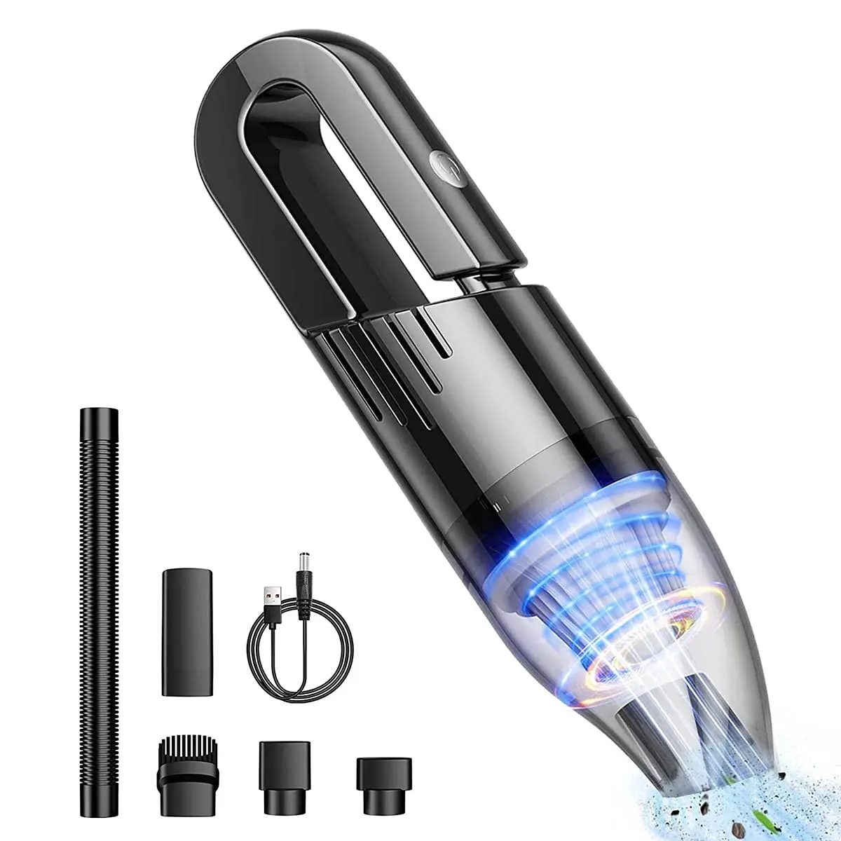 

50W High Suction Wired Car Vacuum Cleaner Ultra-Long Life Battery Mini Portable Handheld Cleaning Tool for Car Interior Office