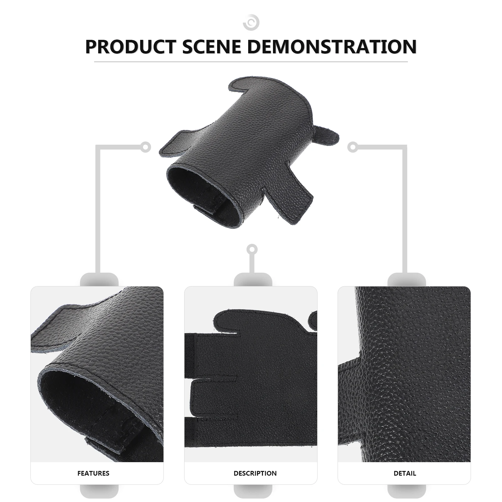 

Trumpet Valves Guard Protective Cover For Trumpet Black Durable Wear Resistant Easy Fit Sweat Corrosion Friction