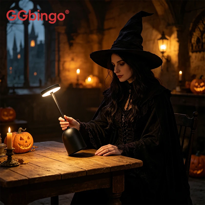 

GGBingo Portable Ambient Light Table Lamps Rechargeable LED Night Light Lamp Living Room Desktop Decoration Table Lamp