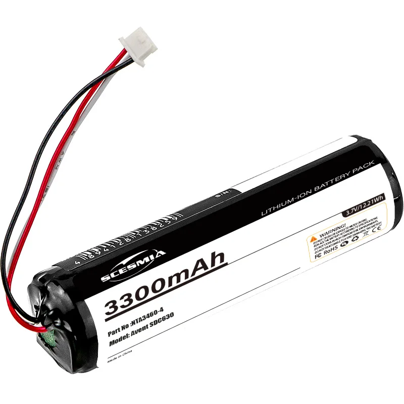 Battery 3300mAh for Philips:NTA3459-4.NTA3460-4.Avent.SDC630.SCD630/37.SDC620.SCD620.SCD620/26.SCD625.SCD630.SCD630/26
