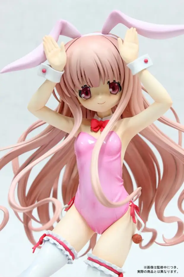 Ro-Kyu-Bu! 100% Original genuine Hakamada Hinata Bunny Girl PVC Action Figure Anime Figure Model Toys Figure home accessories