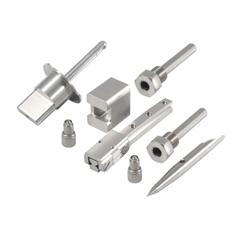 OEM Precision Stainless Steel Motor Shaft CNC Milling Lathe Machinery Spare Turning Machining Parts