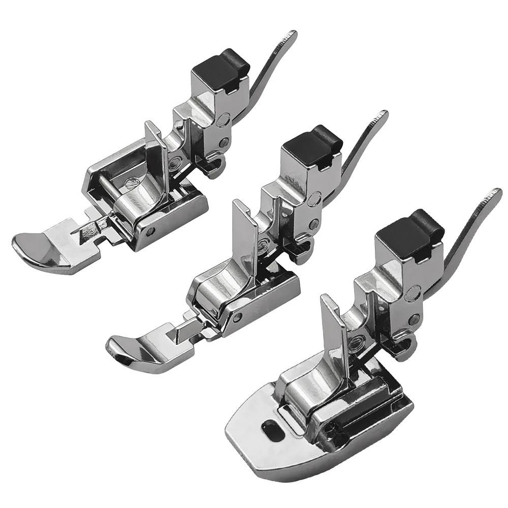 Invisible Zipper Presser Foot With Snap‑On Low Shank Adapter For Singer Brother Household Sewing Machine Quilting Accessories