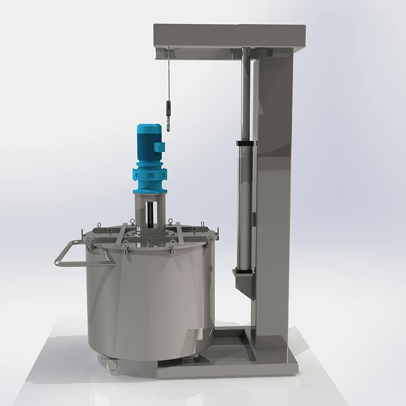 Cosmetics Mixer Emulsifier Liquid Saponification Machine Vacuum Homogenizer Mixer Ointment Equipment Mixing Equipment