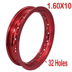 1.60-10 inch 32 Spoke holes Rims Hub Ring Aluminum Alloy Wheel Circle for KLX CRF Kayo Apollo BSE Pit Bike Dit Bike