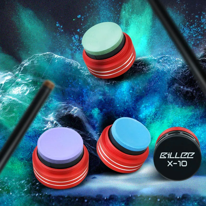 

Premium Quality Round Shape Snooker Pool Billiard Chalk with Chalk Box