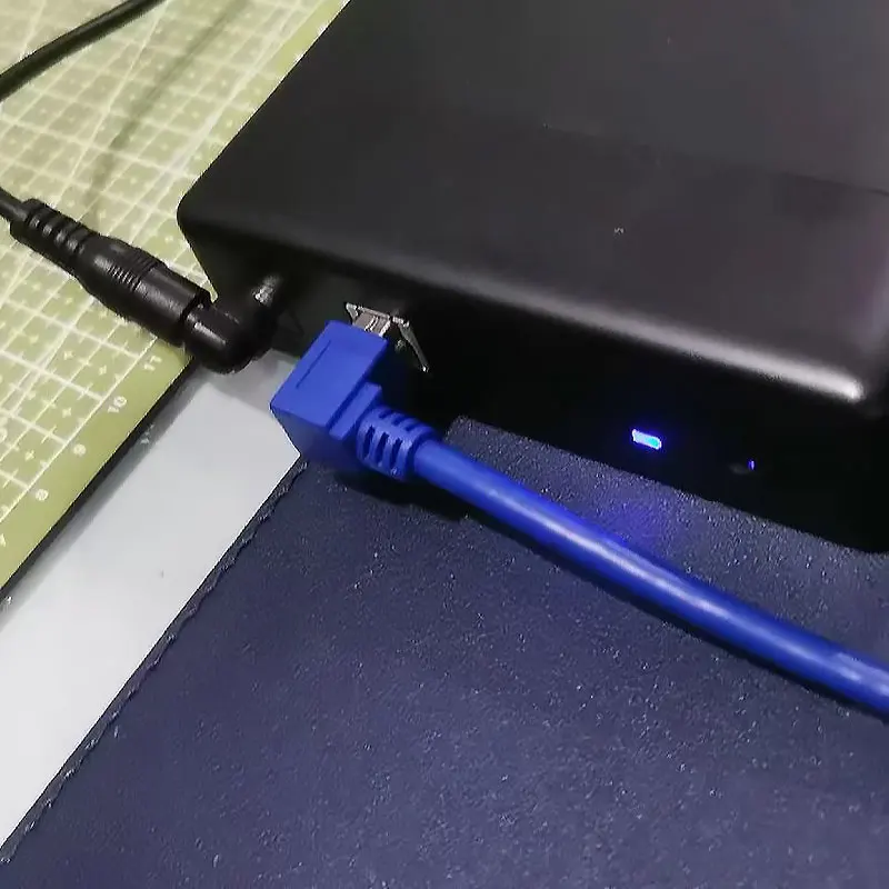 1pcs 90 Degree Angled USB 3.0 A Male AM to USB 3.0 B Type Male BM USB3.0 Cable For Printer Scanner HDD