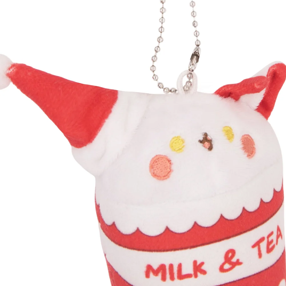 LLavero de peluche de gato Calico para Cosplay, accesorios de estatuilla de té de leche, mascota de 10CM, 20CM, 35CM, regalos de Navidad y cumpleaños, decoración del hogar