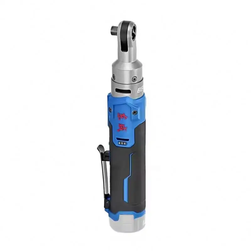 Chiave a cricchetto elettrica 25239902 Chiave ricaricabile Chiave ad angolo retto Batteria al litio 12V Tubo Racker