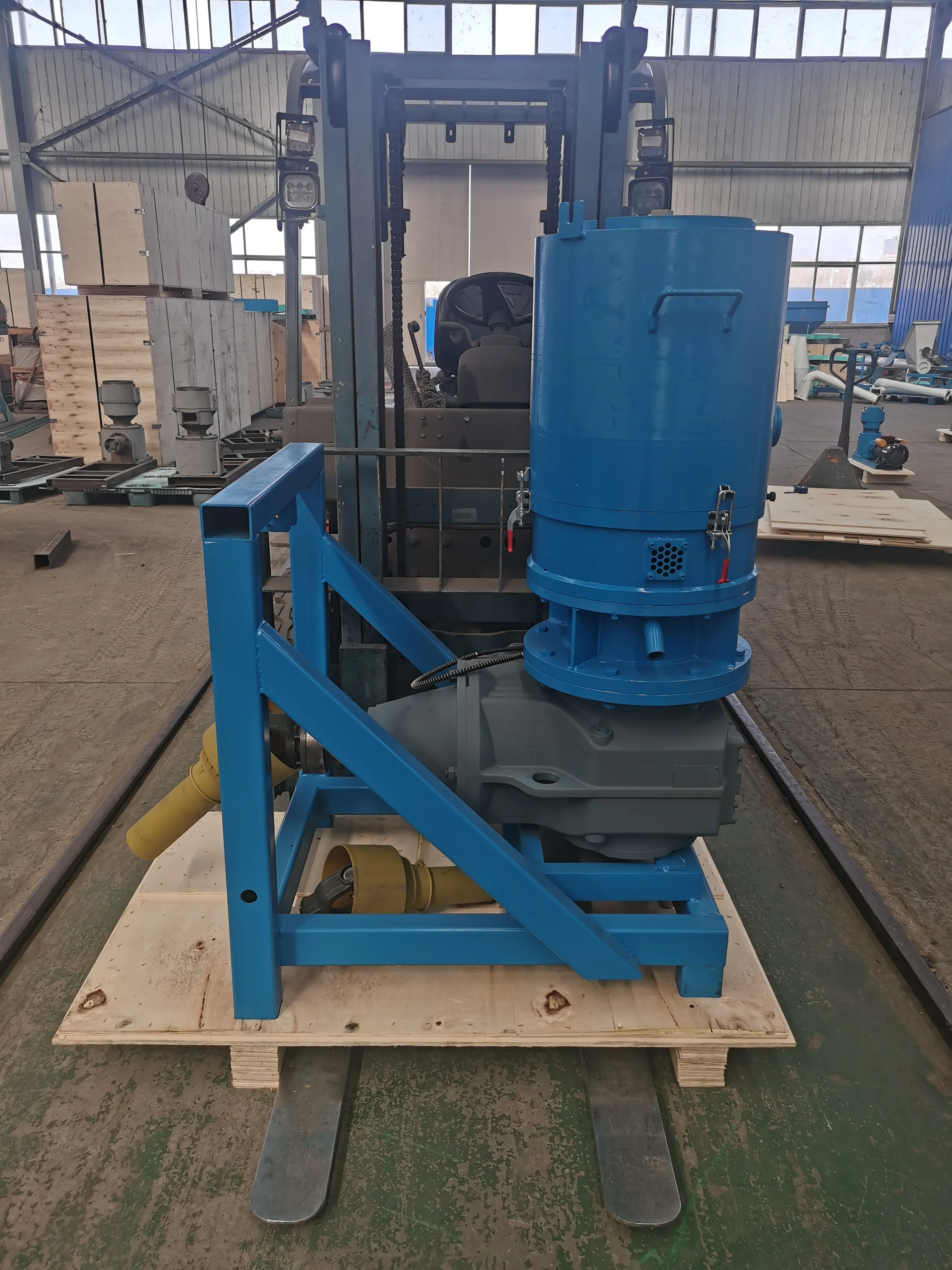 Engine Pto Driven Wood Pellet Mill Biomass Sawdust Rice Husks Wood Chips Wood Pellet Machine for Sale